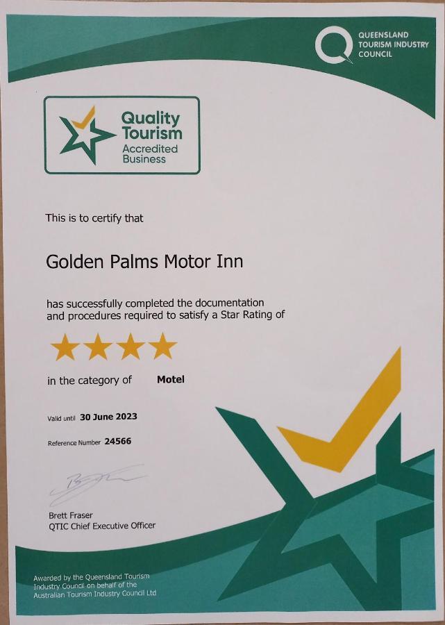 Golden Palms Motor Inn Bundaberg Luaran gambar